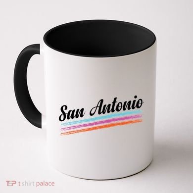 Classic San Antonio Throwback Retro Sports Fan Coffee Mug