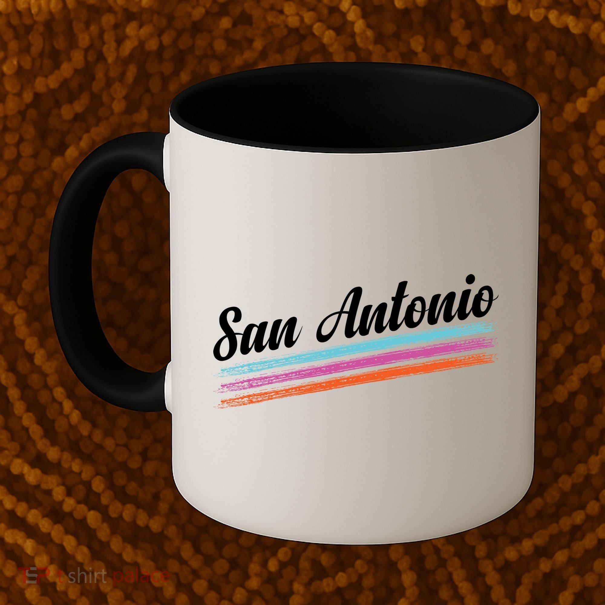 Classic San Antonio Throwback Retro Sports Fan Coffee Mug