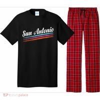 Classic San Antonio Throwback Retro Sports Fan Pajama Set thumb 0