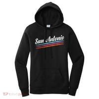 Classic San Antonio Throwback Retro Sports Fan Women's Hoodie thumb 0