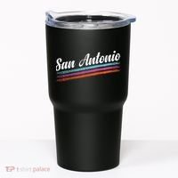Classic San Antonio Throwback Retro Sports Fan Tumbler thumb 0