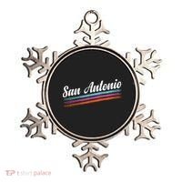 Classic San Antonio Throwback Retro Sports Fan Ornament thumb 0