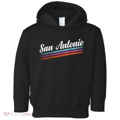 Classic San Antonio Throwback Retro Sports Fan Toddler Hoodie
