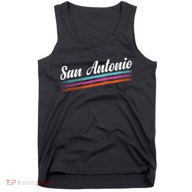 Classic San Antonio Throwback Retro Sports Fan Tank Top