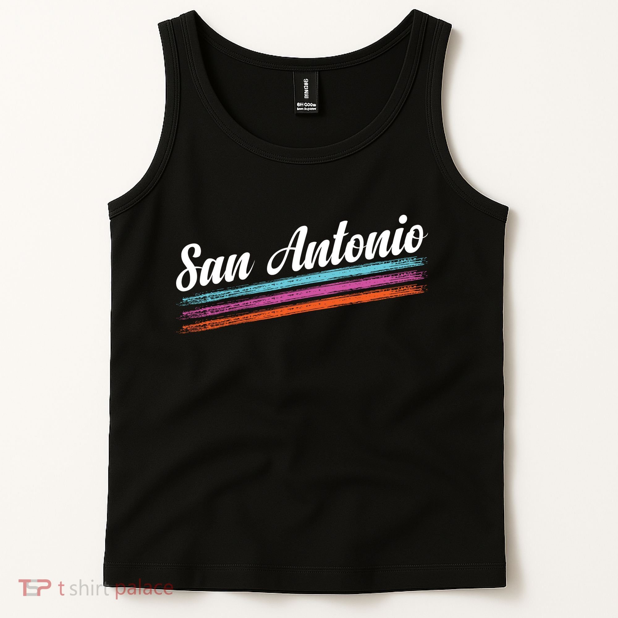 Classic San Antonio Throwback Retro Sports Fan Tank Top