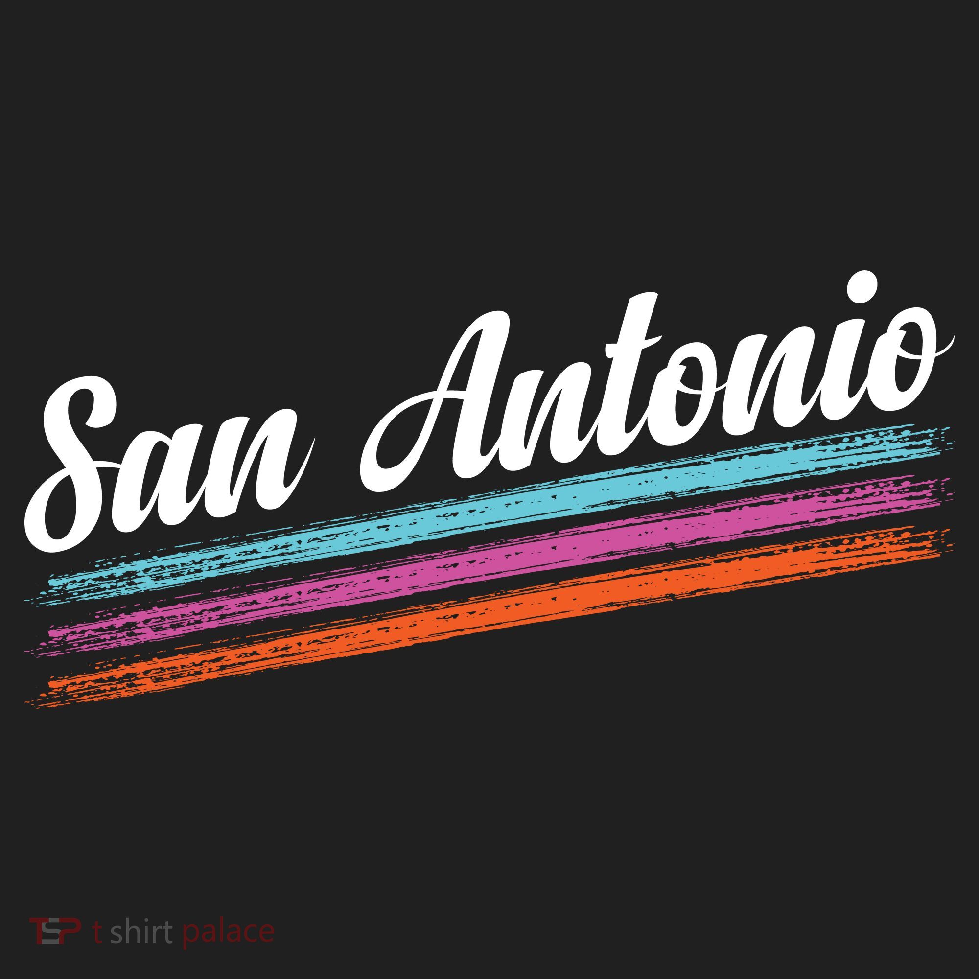 Classic San Antonio Throwback Retro Sports Fan Golf Towel