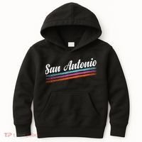 Classic San Antonio Throwback Retro Sports Fan Kids Hoodie thumb 0