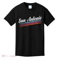 Classic San Antonio Throwback Retro Sports Fan Kids T-Shirt thumb 0