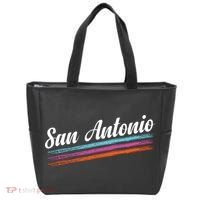 Classic San Antonio Throwback Retro Sports Fan Tote Bag thumb 0
