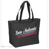Classic San Antonio Throwback Retro Sports Fan Tote Bag thumb 2