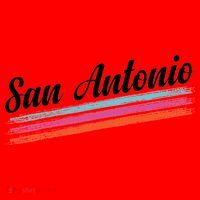 Classic San Antonio Throwback Retro Sports Fan Santa Hat thumb 1