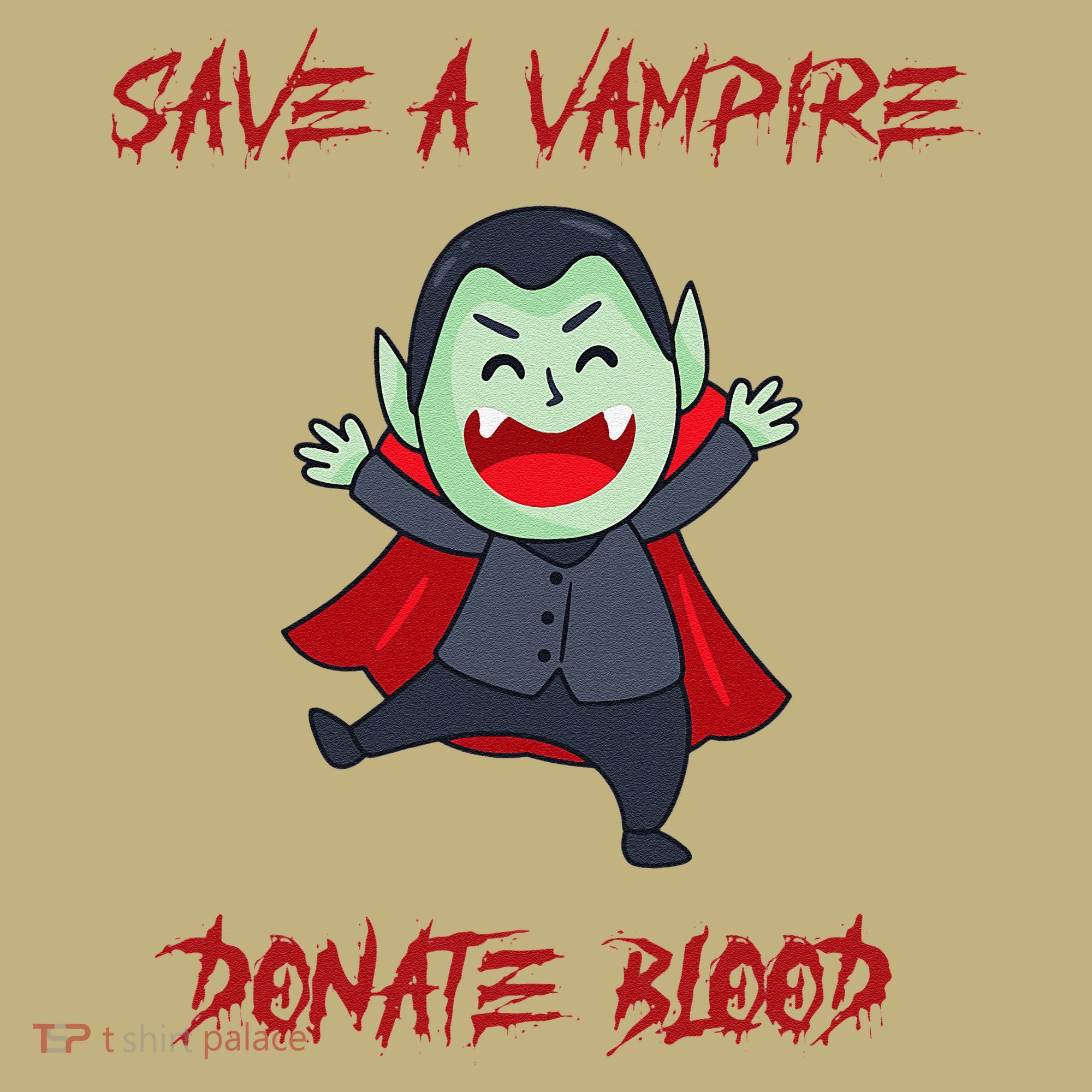 Cute Save A Vampire Donate Blood Vampire Halloween Mousepad