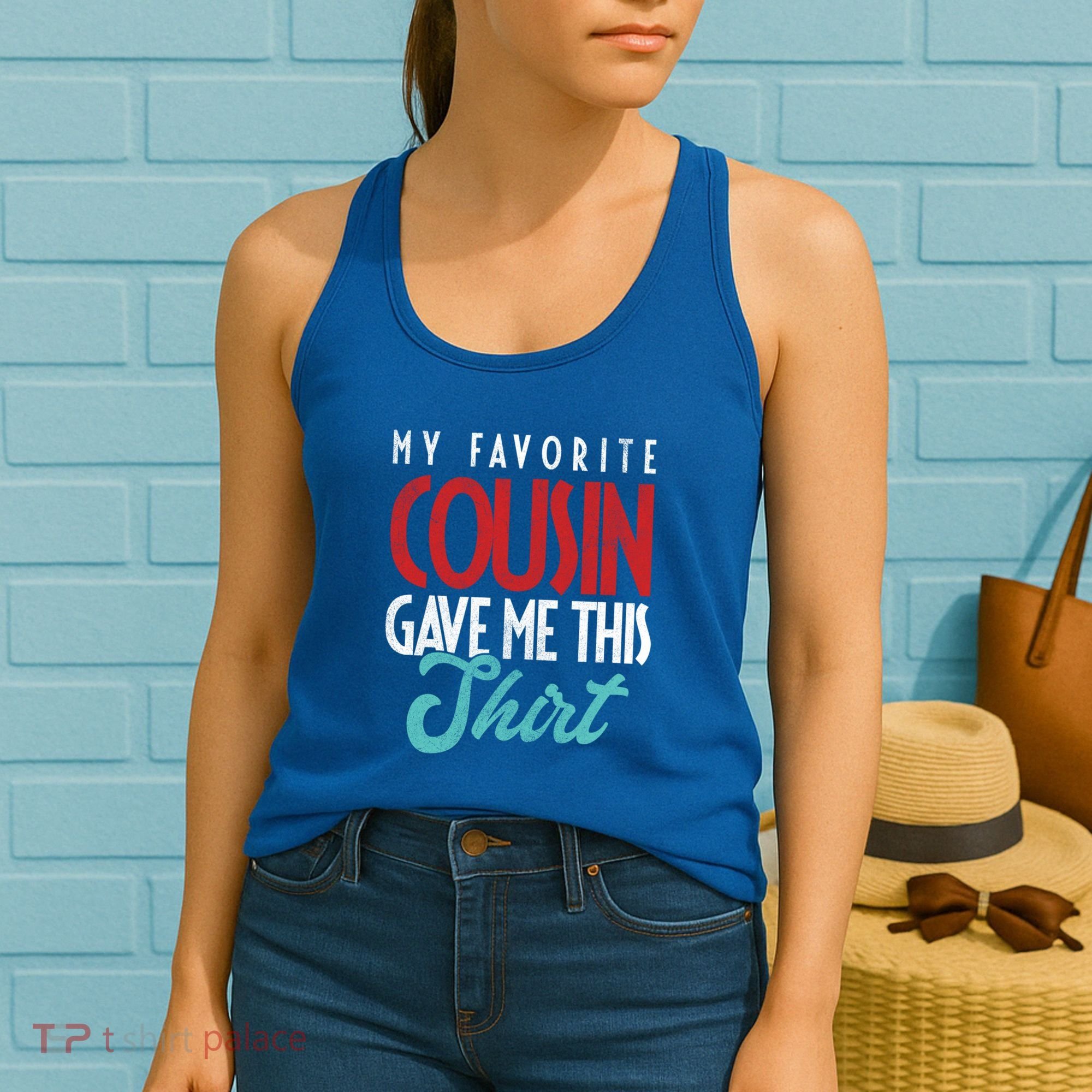 Cousin Sister Brother Uncle Aunt Niece Nephew Gift Women's Tank Top