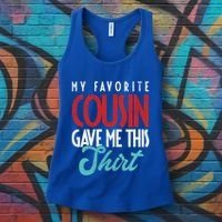 Cousin Sister Brother Uncle Aunt Niece Nephew Gift Women's Tank Top thumb 3