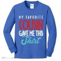 Cousin Sister Brother Uncle Aunt Niece Nephew Gift Kids Long Sleeve Shirt thumb 0