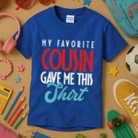 Cousin Sister Brother Uncle Aunt Niece Nephew Gift Kids T-Shirt thumb 3