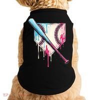 Cool Sport Baseballhome Plate Drip With Sprinkles Drip Doggie Tank thumb 0