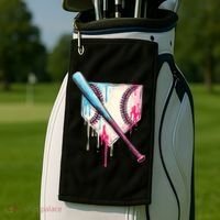 Cool Sport Baseballhome Plate Drip With Sprinkles Drip Golf Towel thumb 2