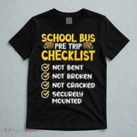 Cdl School Bus Driver Pretrip Trucking Retro Trucker Pride T-Shirt thumb 5