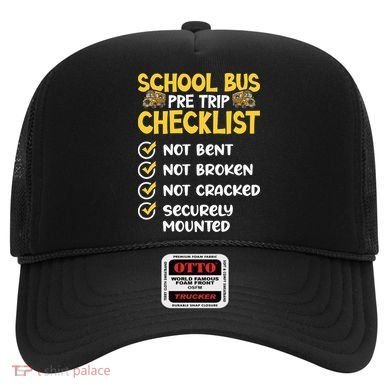 Cdl School Bus Driver Pretrip Trucking Retro Trucker Pride Hat