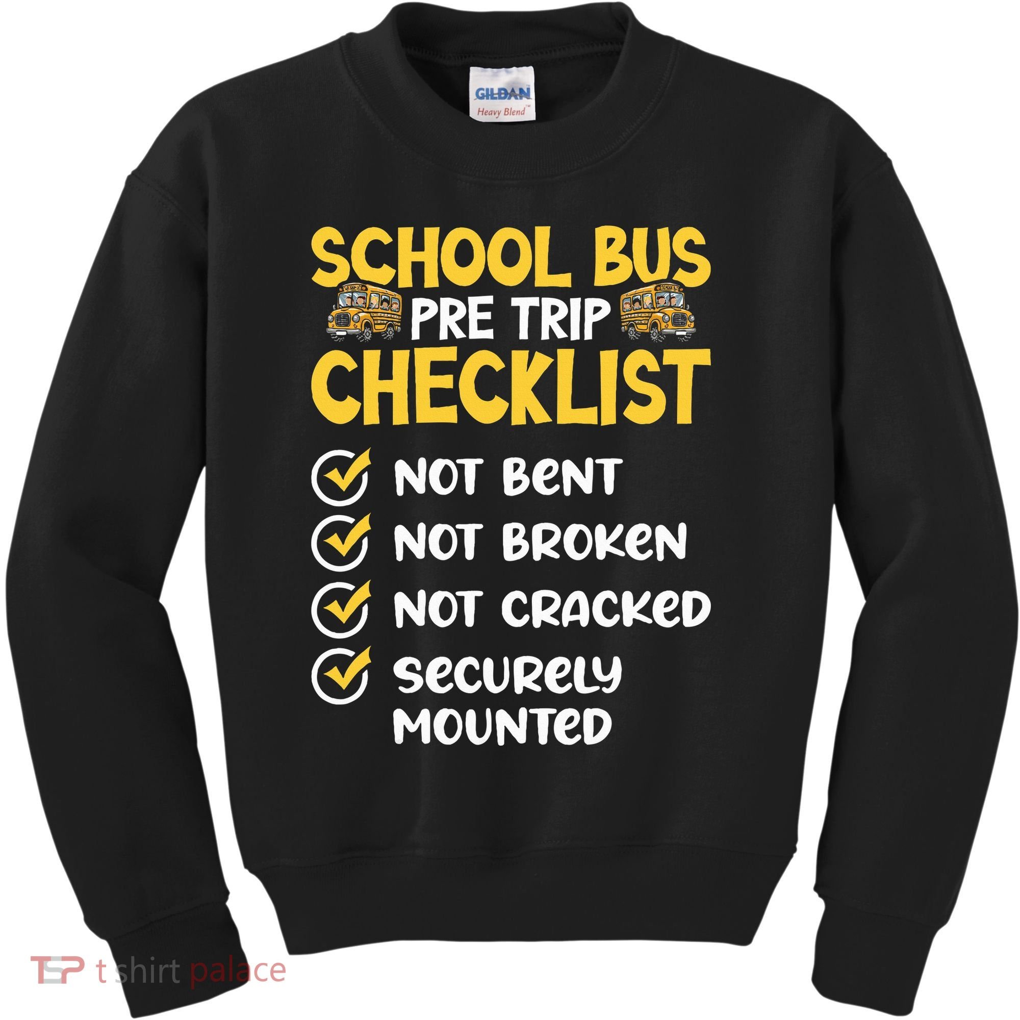 Cdl School Bus Driver Pretrip Trucking Retro Trucker Pride Kids Sweatshirt
