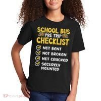 Cdl School Bus Driver Pretrip Trucking Retro Trucker Pride Kids T-Shirt thumb 2
