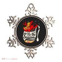 Crawfish Season Boil Funny Crayfish Eating Lobster Gift Ornament thumb 0