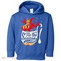 Crawfish Season Boil Funny Crayfish Eating Lobster Gift Toddler Hoodie thumb 0