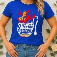 Crawfish Season Boil Funny Crayfish Eating Lobster Gift Women's T-Shirt thumb 2