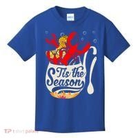 Crawfish Season Boil Funny Crayfish Eating Lobster Gift Kids T-Shirt thumb 0