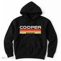 Cooper Surname Birthday Family Reunion 80s 90s Sunset Hoodie thumb 0