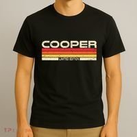 Cooper Surname Birthday Family Reunion 80s 90s Sunset T-Shirt thumb 3
