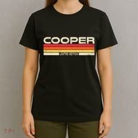Cooper Surname Birthday Family Reunion 80s 90s Sunset T-Shirt thumb 4