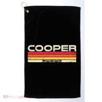 Cooper Surname Birthday Family Reunion 80s 90s Sunset Golf Towel thumb 0