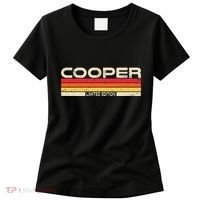 Cooper Surname Birthday Family Reunion 80s 90s Sunset Women's T-Shirt thumb 0