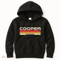Cooper Surname Birthday Family Reunion 80s 90s Sunset Kids Hoodie thumb 0