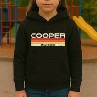 Cooper Surname Birthday Family Reunion 80s 90s Sunset Kids Hoodie thumb 3