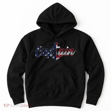 Captain Sailing Boat Sailing Captain Hoodie