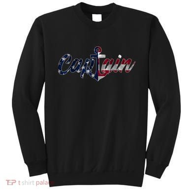 Captain Sailing Boat Sailing Captain Sweatshirt