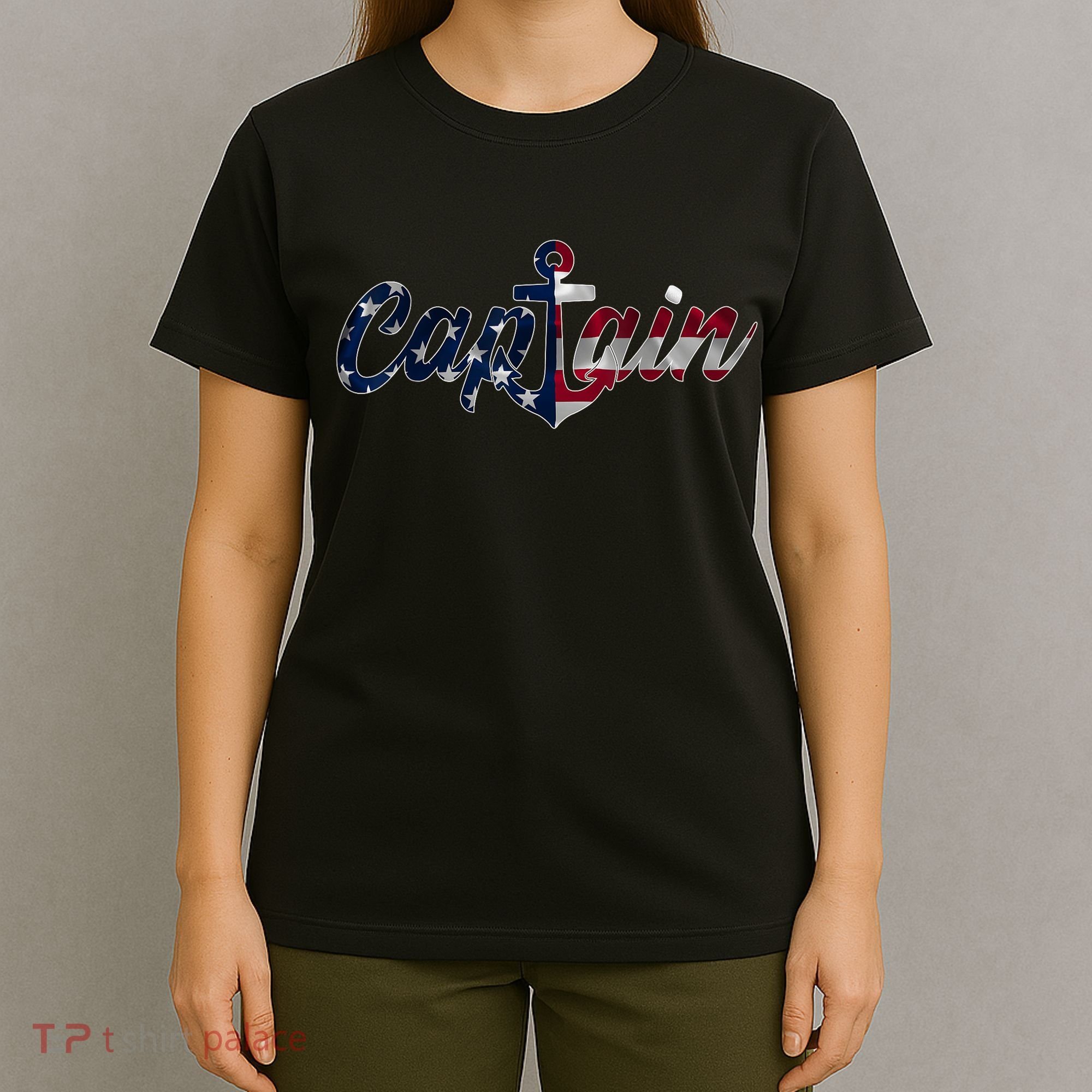 Captain Sailing Boat Sailing Captain T-Shirt