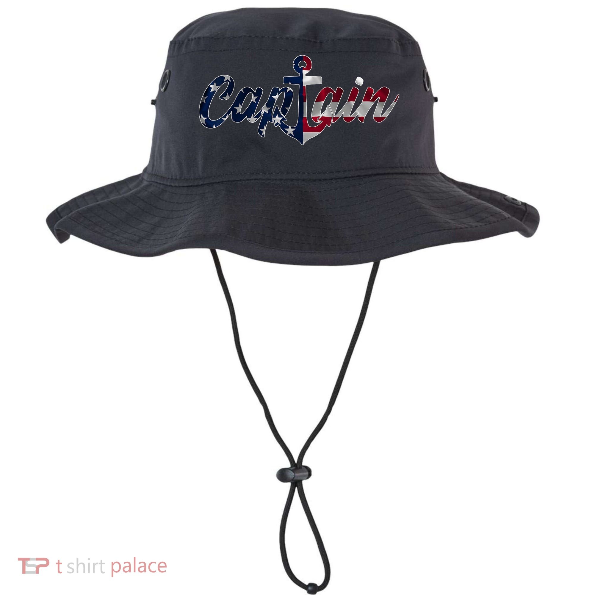 Captain Sailing Boat Sailing Captain Bucket Hat