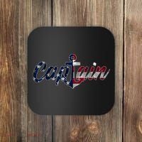 Captain Sailing Boat Sailing Captain Coaster thumb 0