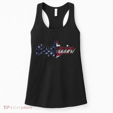 Captain Sailing Boat Sailing Captain Women's Tank Top