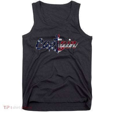 Captain Sailing Boat Sailing Captain Tank Top