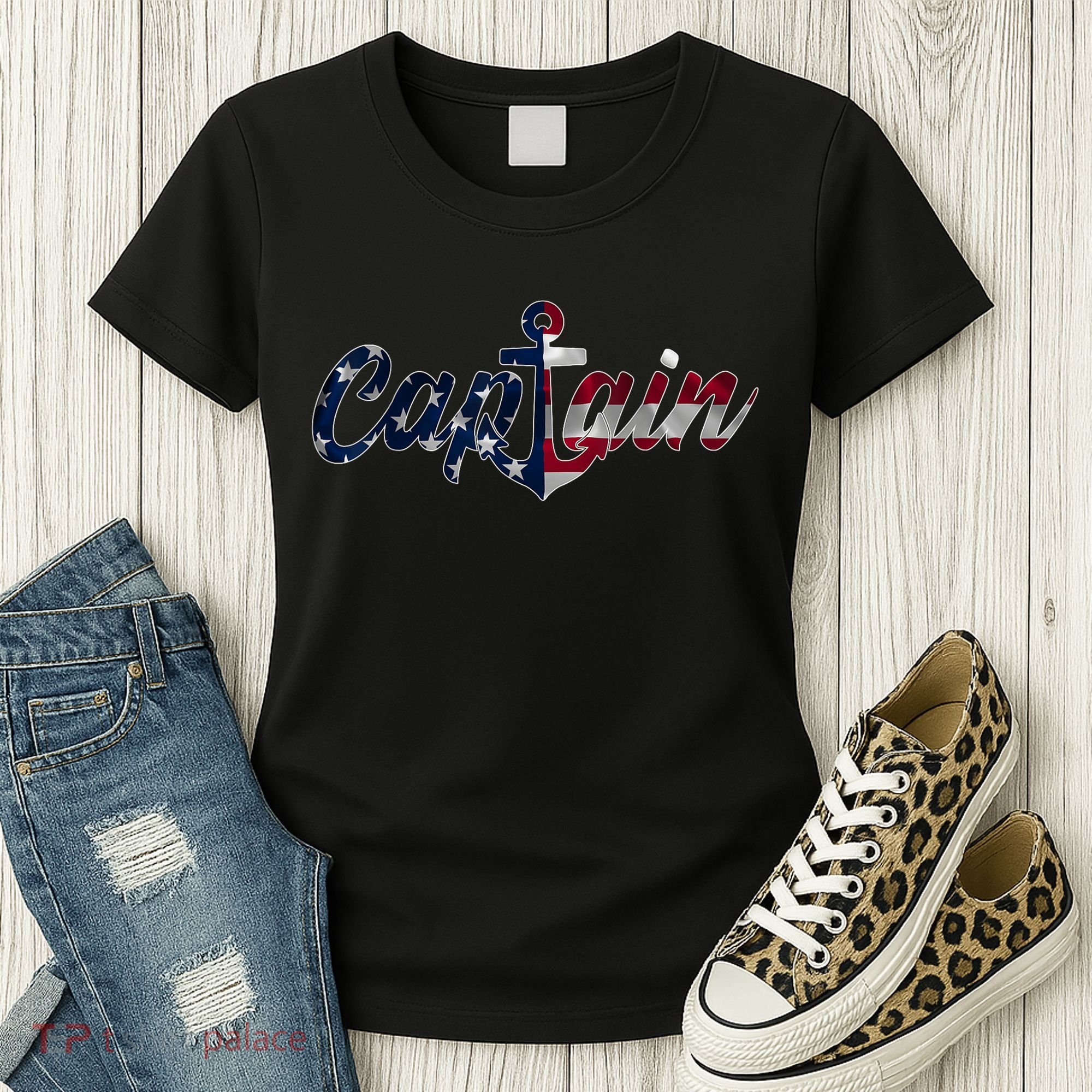 Captain Sailing Boat Sailing Captain Women's T-Shirt