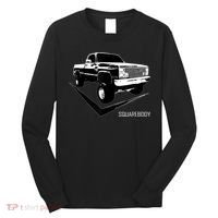Classic Square Body Truck Squarebody Long Sleeve Shirt thumb 0