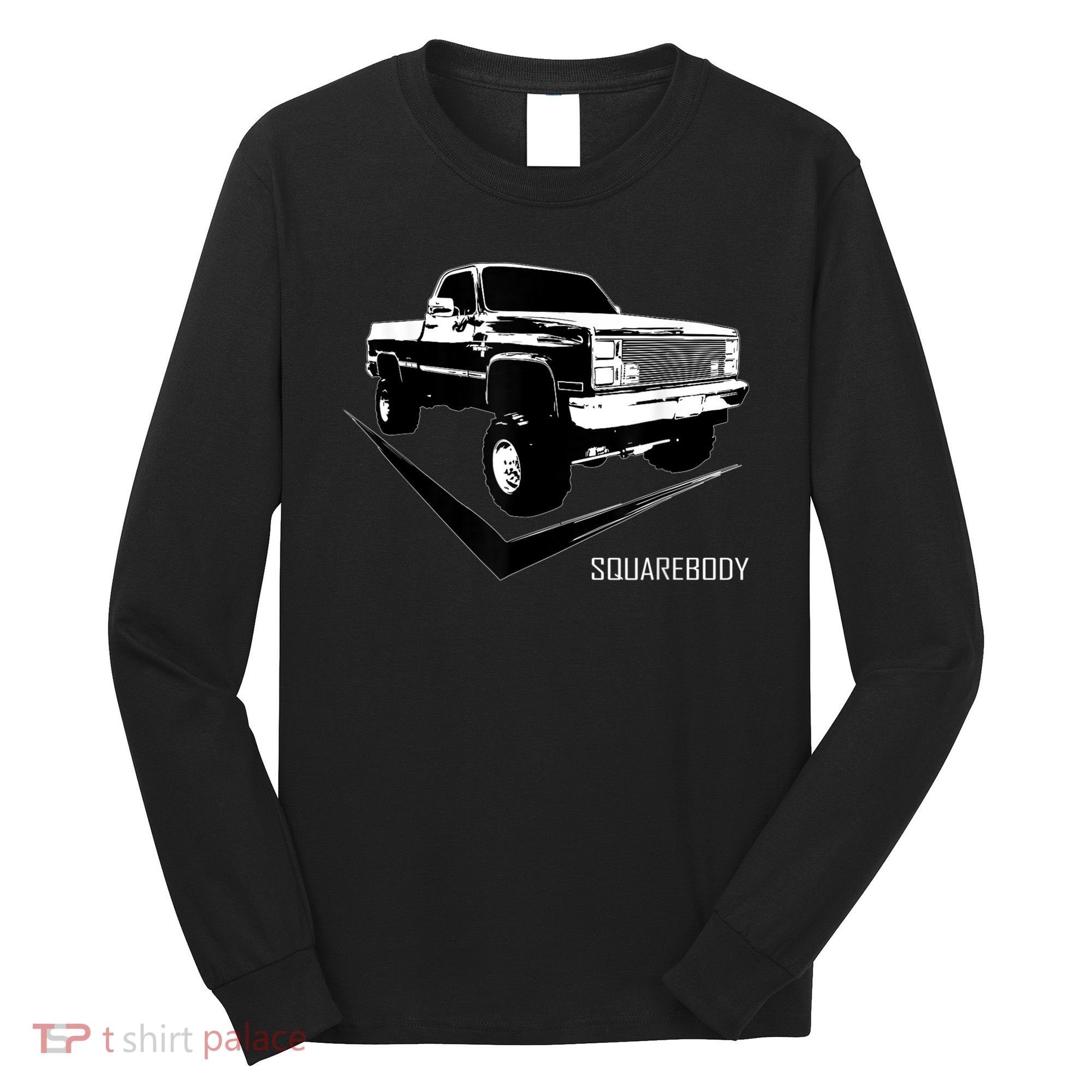 Classic Square Body Truck Squarebody Long Sleeve Shirt