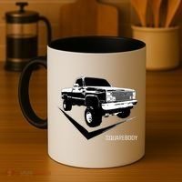 Classic Square Body Truck Squarebody Coffee Mug thumb 4