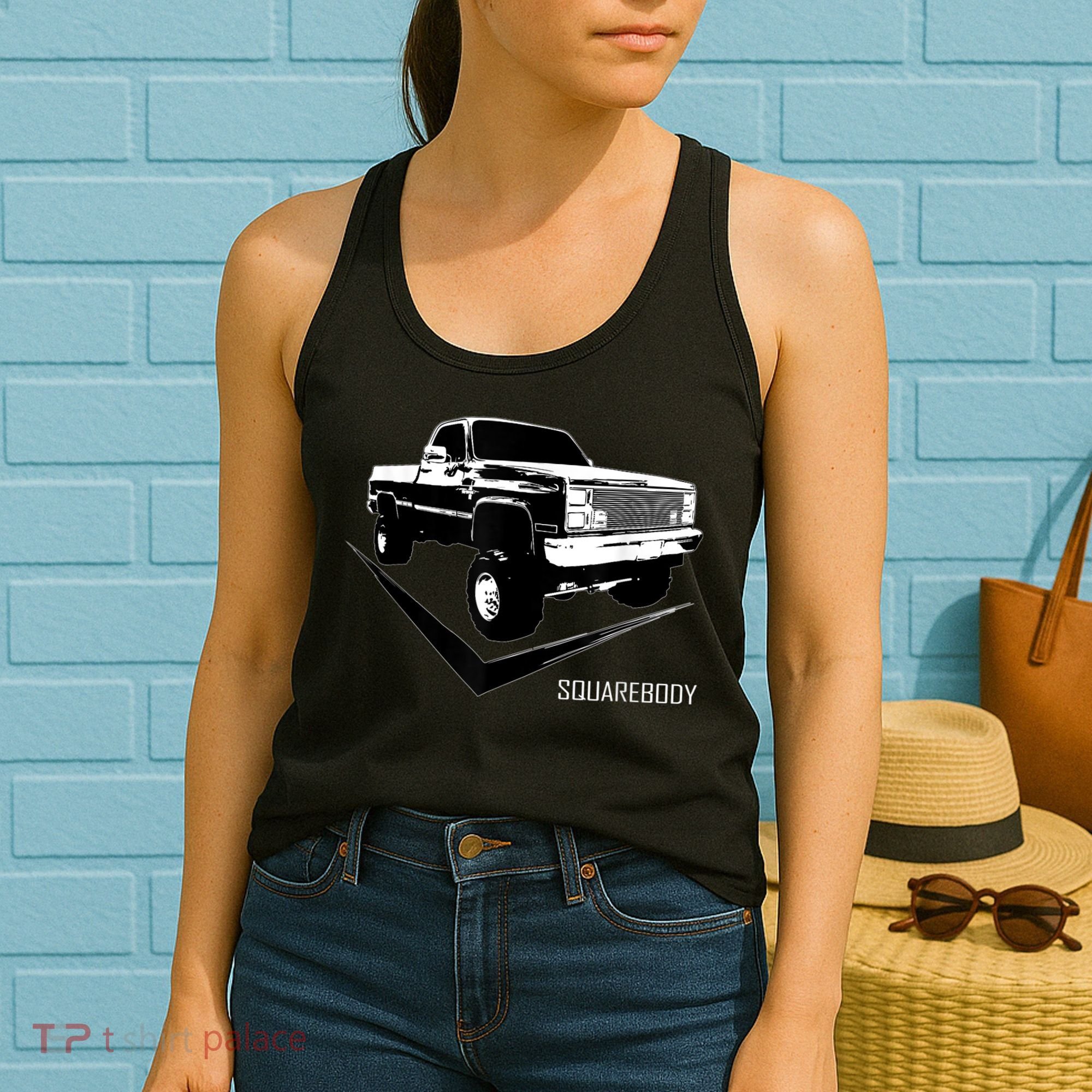 Classic Square Body Truck Squarebody Women's Tank Top