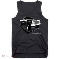 Classic Square Body Truck Squarebody Tank Top thumb 0